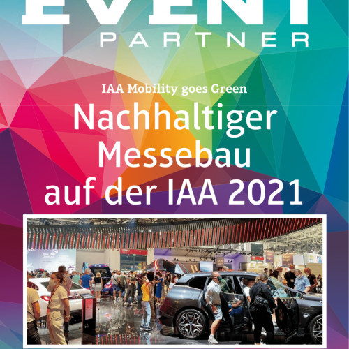Nachhaltiger Messeauftritt IAA Mobility 2021 – Zukunft gestalten mit SUSTAINFAIR von 2bdifferent